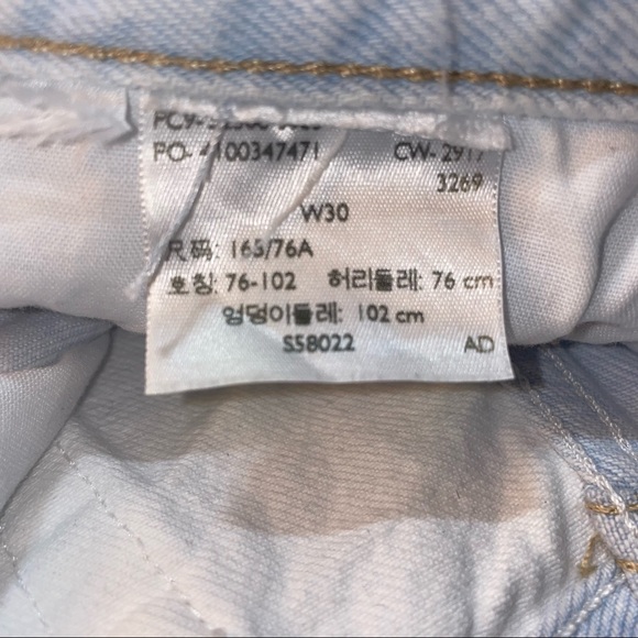 Levi’s 501 Color Block Shorts - Picture 4 of 5